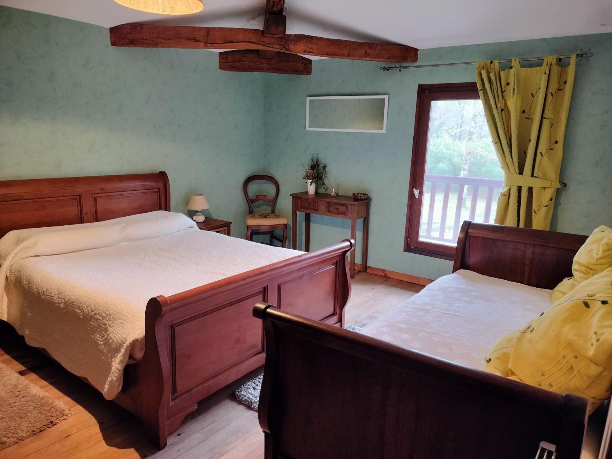 L'Airial De Nahouns Bed and Breakfast Sabres Exteriör bild